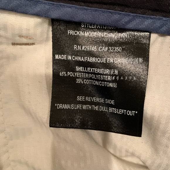 Volcom Frickin Modern Chino Pant Size 29”x30” - Picture 8 of 9